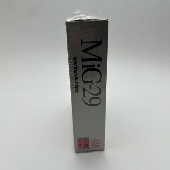 VINTAGE 1993 MiG-29 Spectrum Holobyte Computer Wargame PC Game Sealed New - Picture 5 of 15